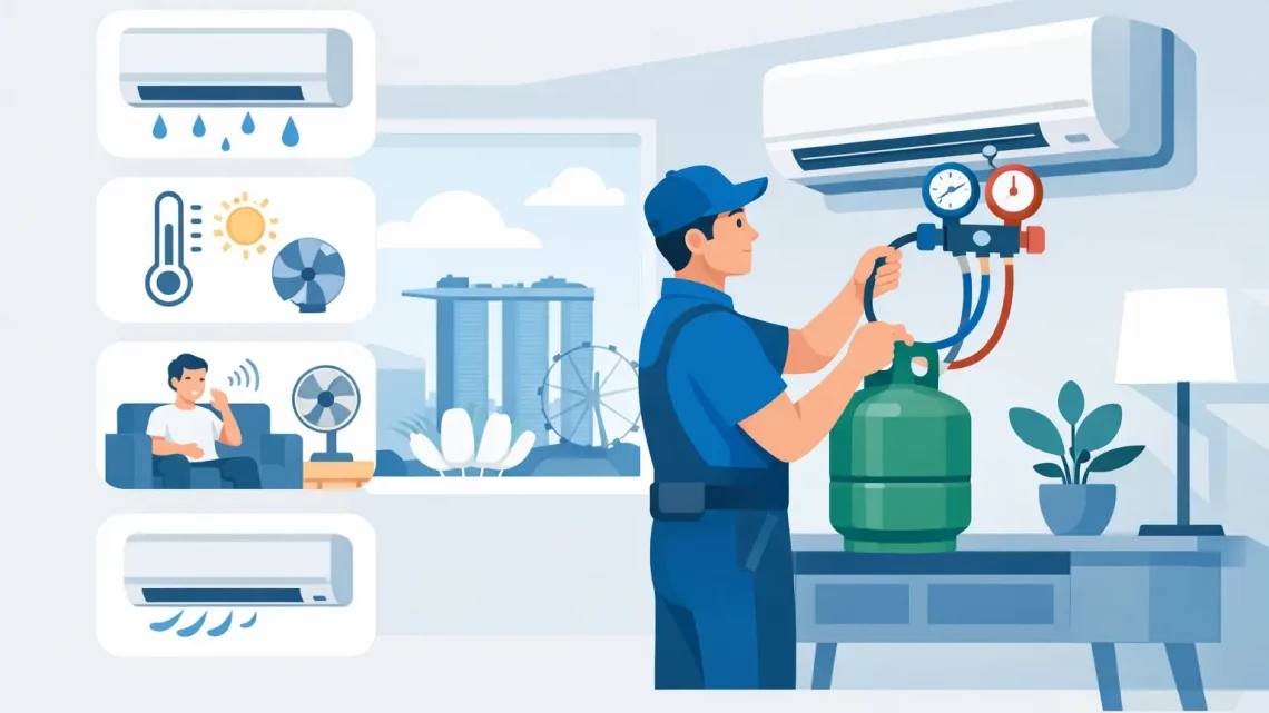 Aircon Gas Top Up Signs Singapore Homes Should Know