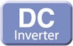 DC Inverter drives the fan of the outdoor unit. It offer up to 60% greater efficiency than an equivalent AC motor