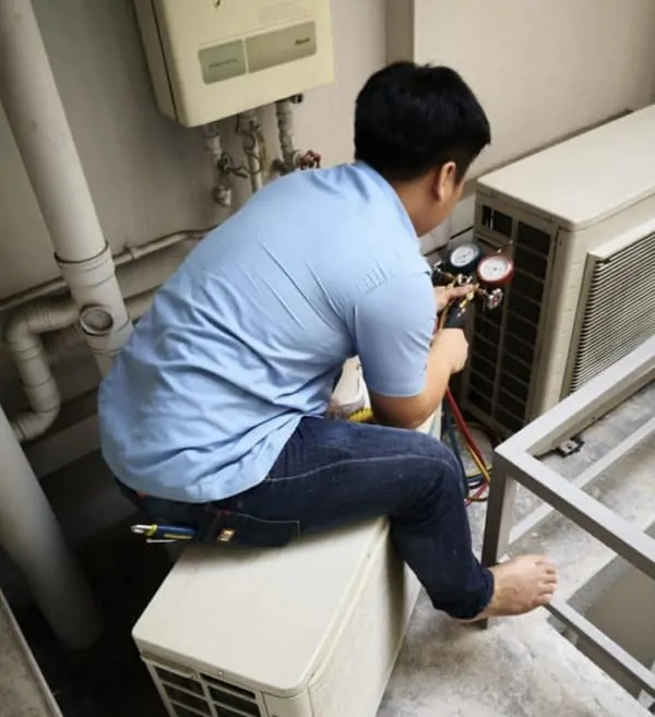 Check aircon gas