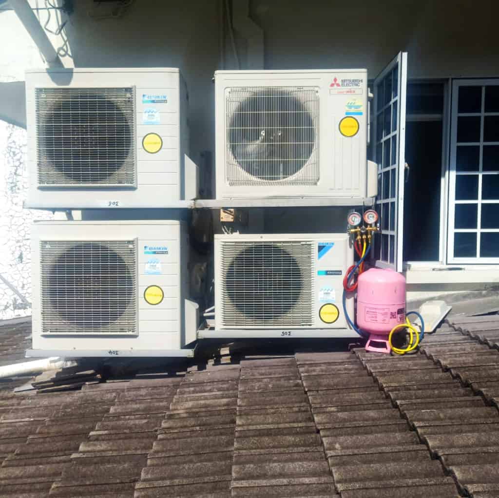 Aircon gas top up COOLSERVE